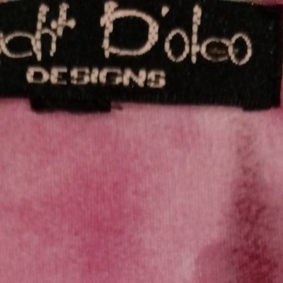 Barbie pink Rucht D'Oleo Designs colorful dress - Picture 3 of 6